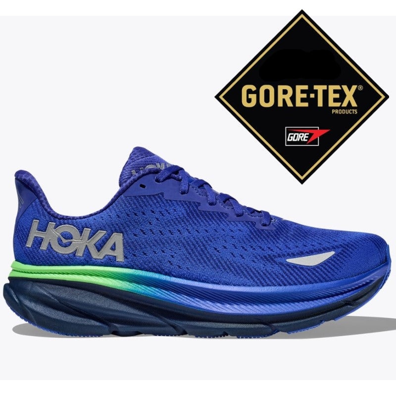 Hoka Clifton 9 GTX Running Shoes Men’s (Dazzling Blue)