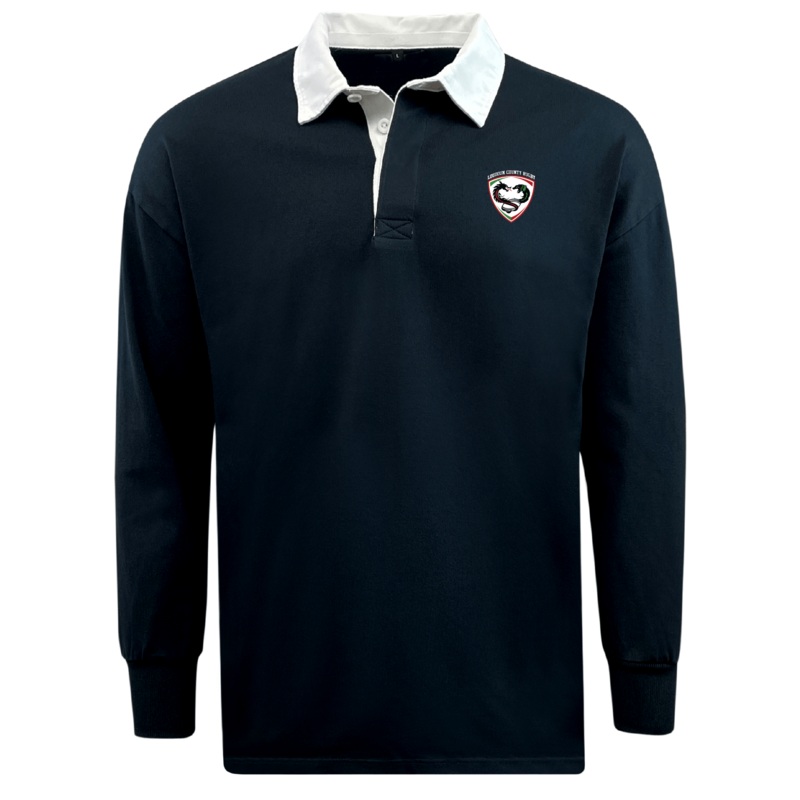 Loudoun Classic Long Sleeve Solid Rugby Jersey