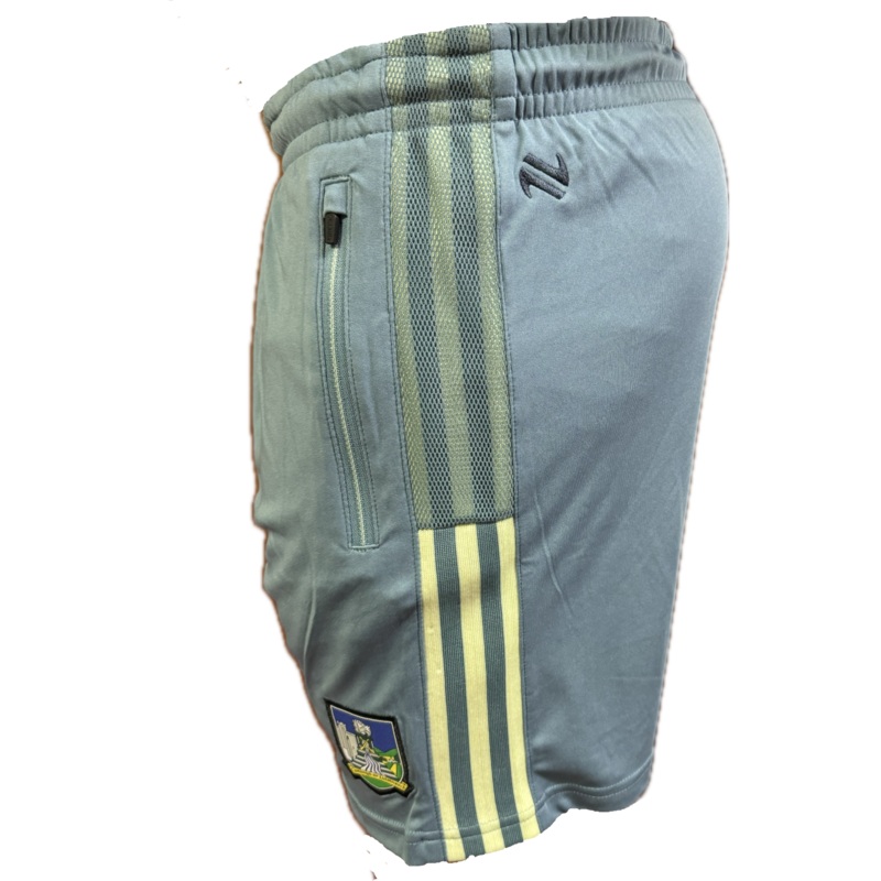 O’Neills Limerick GAA Nepal 049 Poly Shorts Kid’s (Blue Beige Marine)
