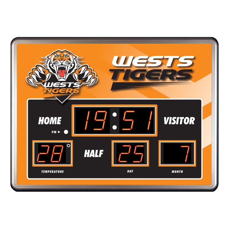 Tigers Scoreboard Clock