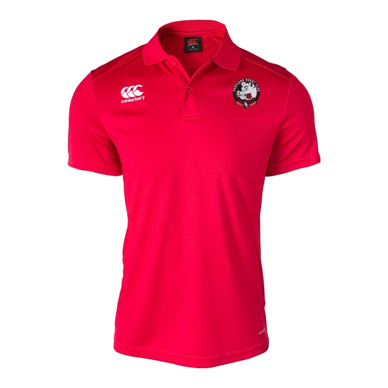 Portland Pigs CCC Dry Polo|Red|Black|White|X-Small|Small|Medium|Large|X-Large|2X-Large|3X-Large|4X-Large