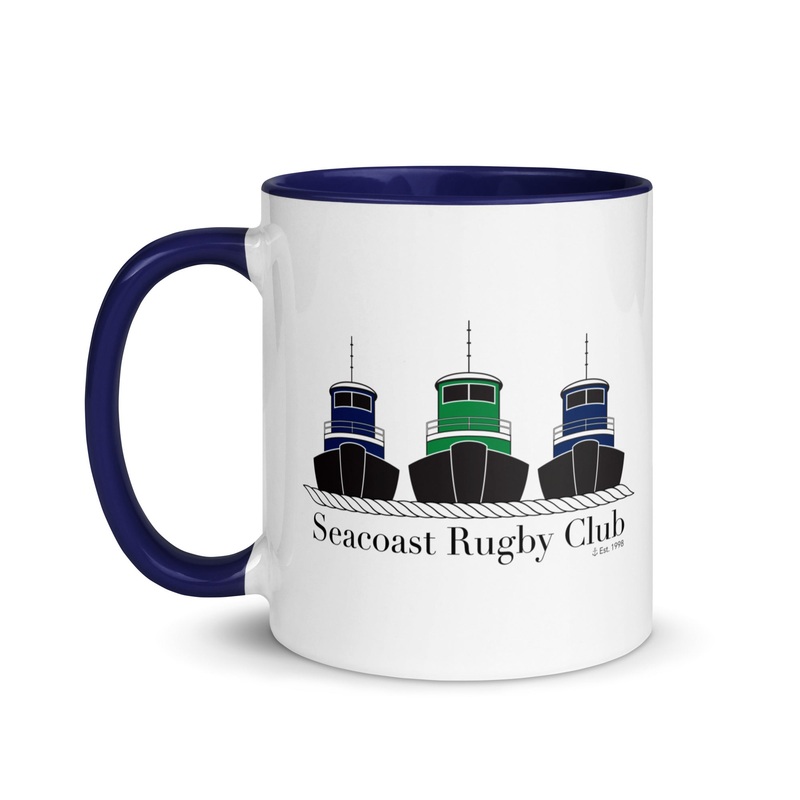 Seacoast WR Ceramic Mug|Dark Blue|Dark green