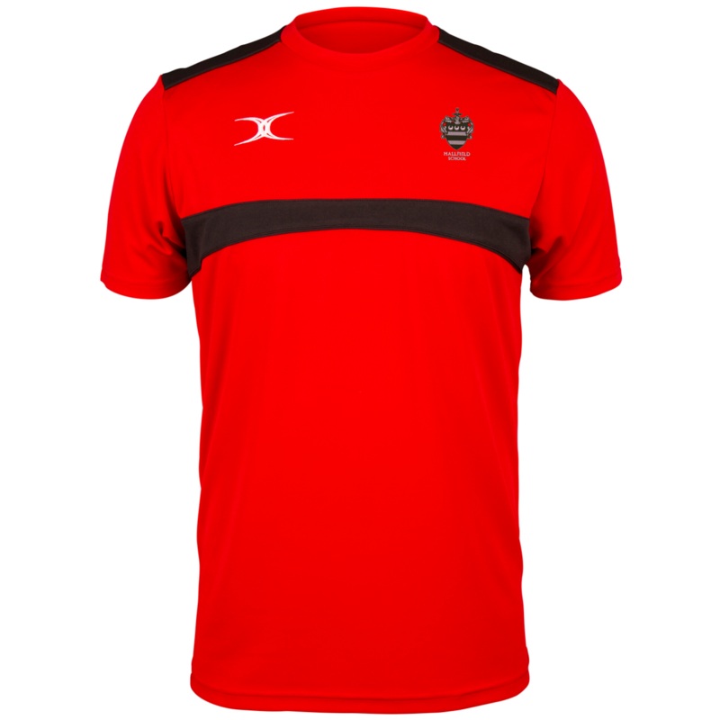 STAFF – Hallfield School Senior’s Red / Black Photon Mens Tee