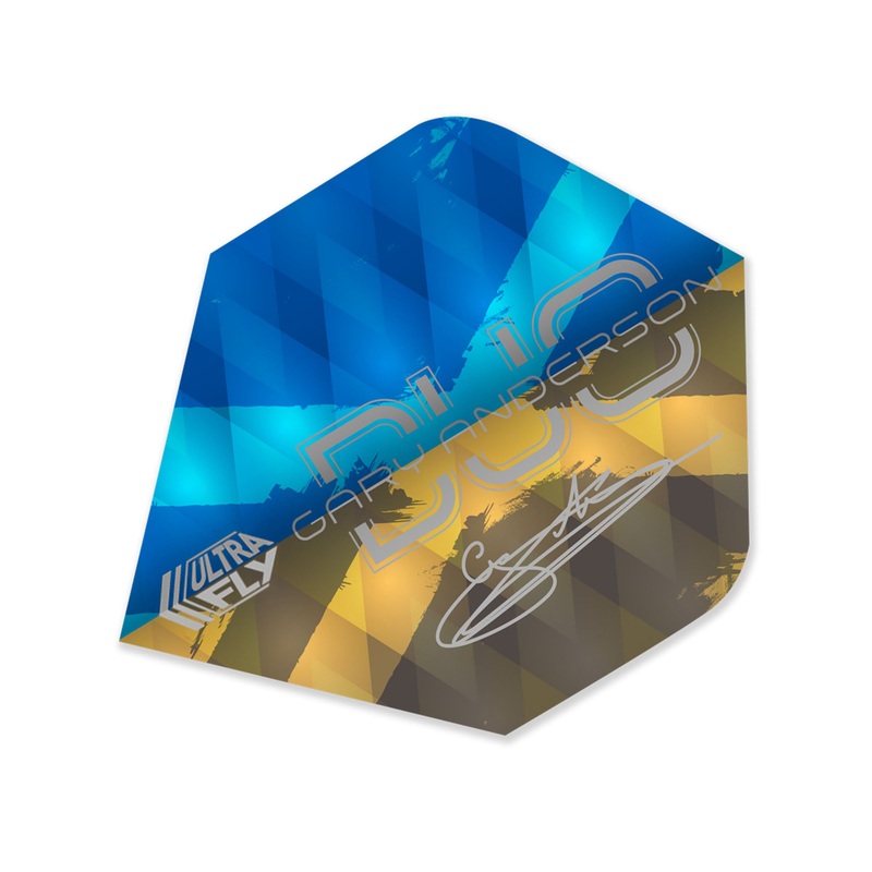 Gary Anderson Duo Flights|Gold/Blue|Plus