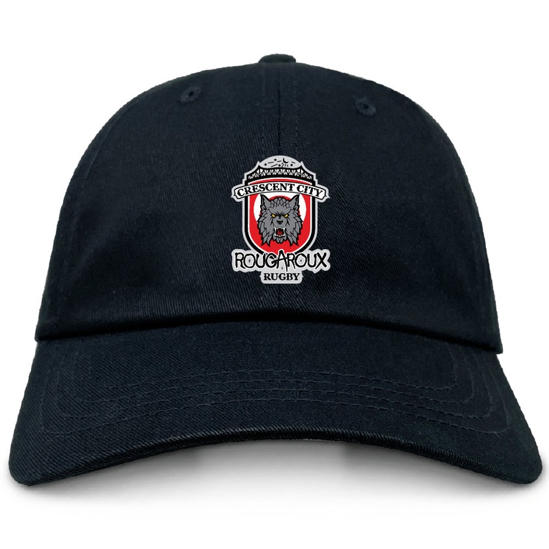 Crescent City Rougaroux Adult Low-Profile Cotton Twill Dad Cap
