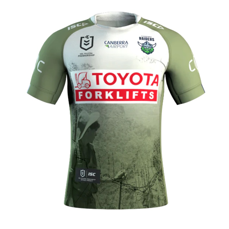 2025 Canberra Raiders Anzac Jersey