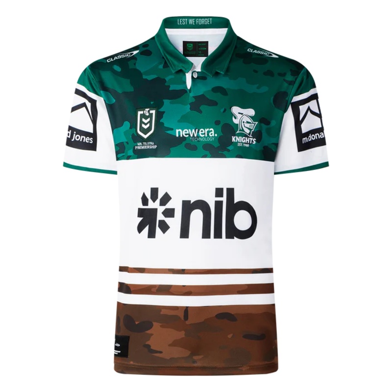 2025 Newcastle Knights Anzac Jersey