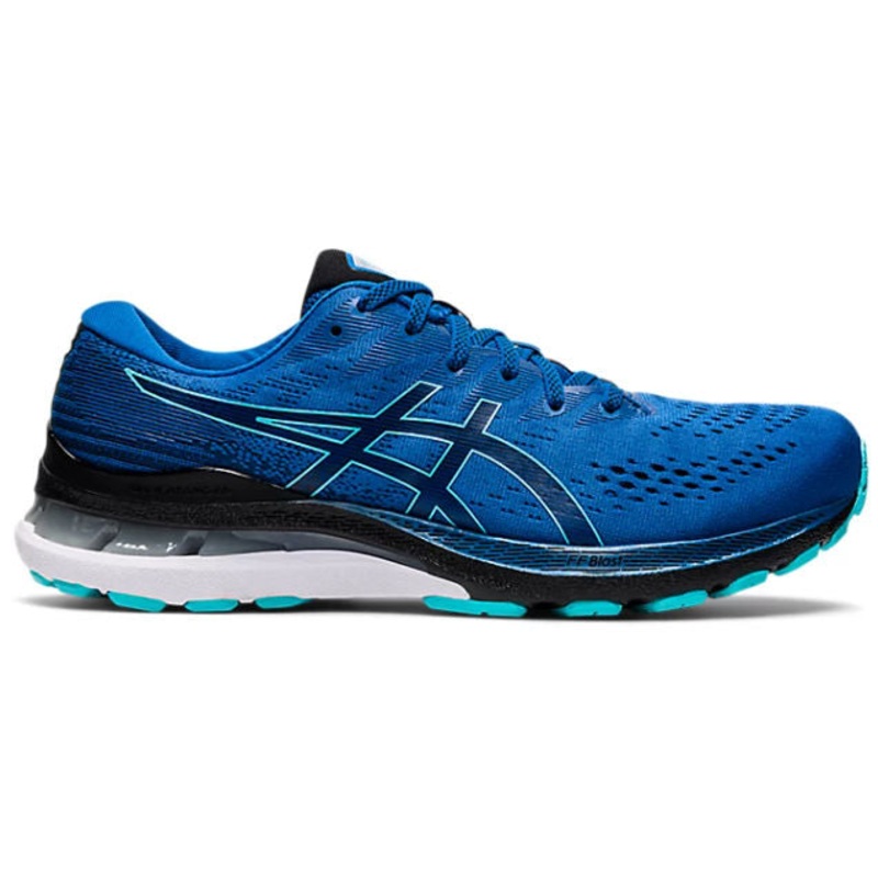Asics Gel Kayano 28 – Lake Drive/Black (1011B188-402) (2E WIDE)
