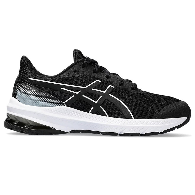 Asics GT 1000 12 GS Running Shoe Junior (Black White 004)