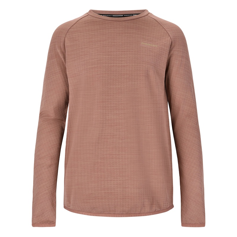 Avan Waffle L/S Tee Boys|Burlwood|8Yr|10Yr|12Yr|14Yr