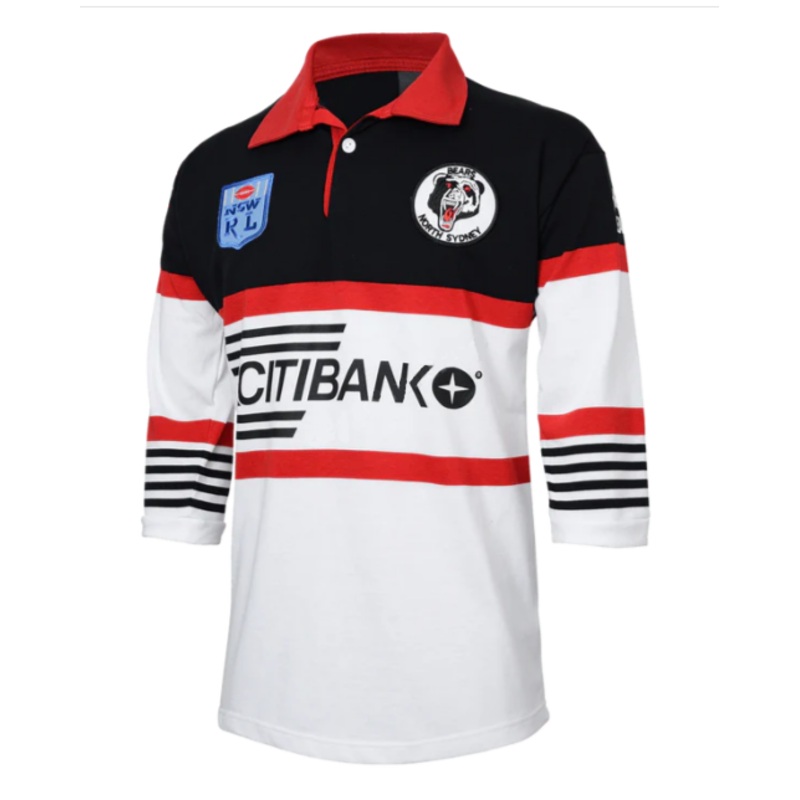1992 North Sydney Bears Retro Jersey