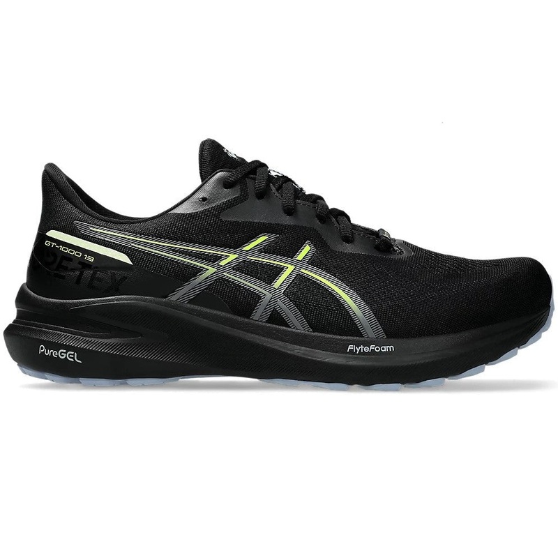 Asics GT 1000 13 GoreTex Running Shoes Men’s (Black Safety Yellow 001)