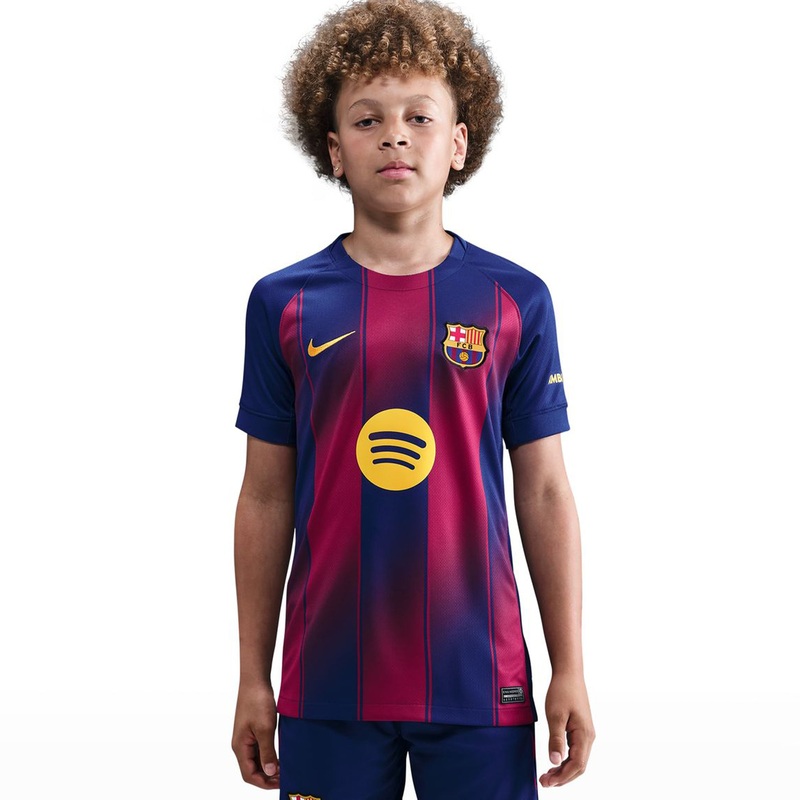 Barcelona 25/26 Home Football Shirt Jnr