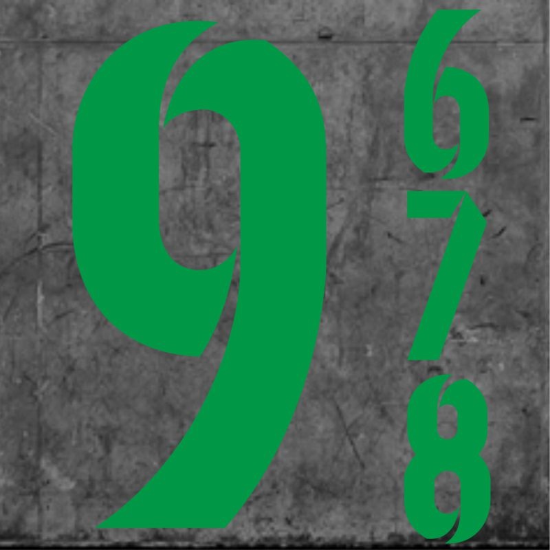 Striker Numbers Small Green|One Size