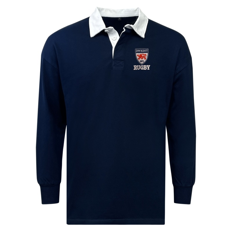 Dwight Rugby Classic Long Sleeve Solid Rugby Jersey