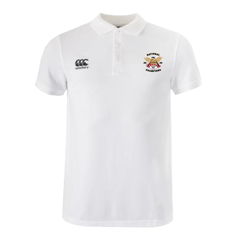 Atlanta Old White Rugby Champs Waimak Polo by Canterbury