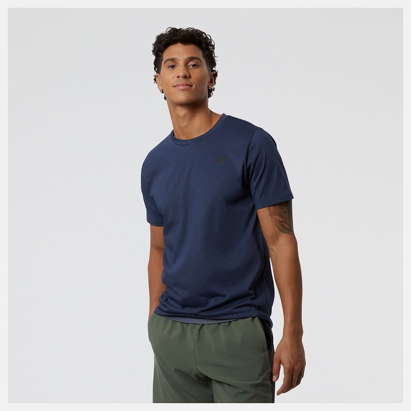 New Balance Heathertech Tee Men’s (Indigo)