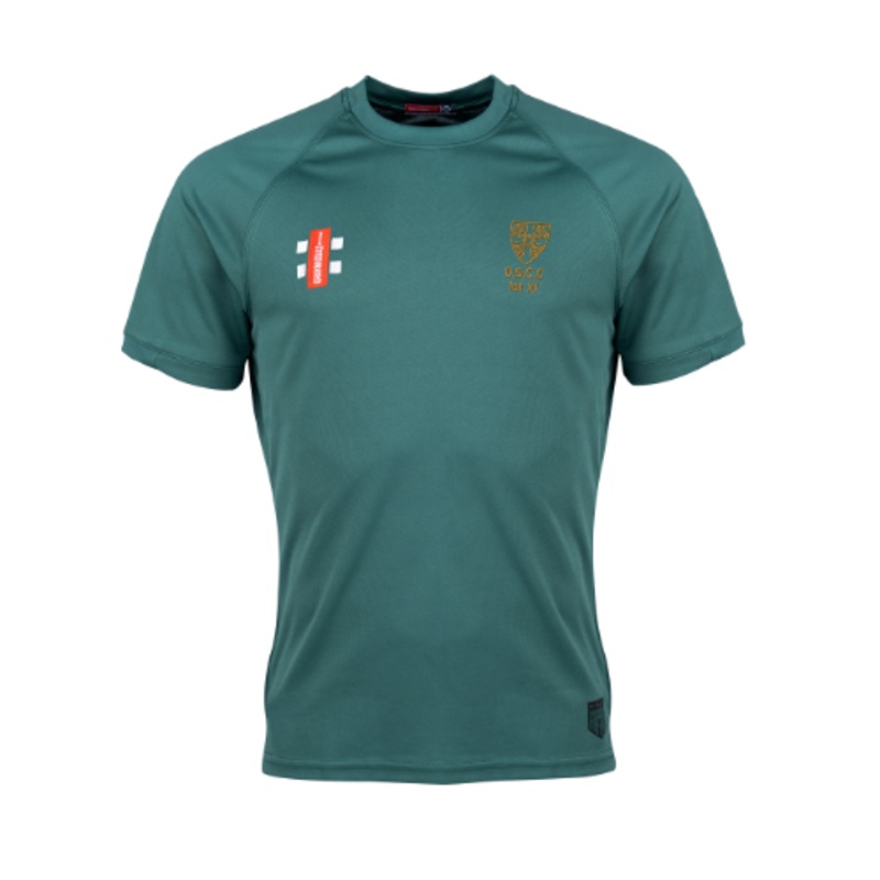 Durham Cathedral Schools Foundation Adult’s Green Matrix V2 S/S Tee Shirt-Senior