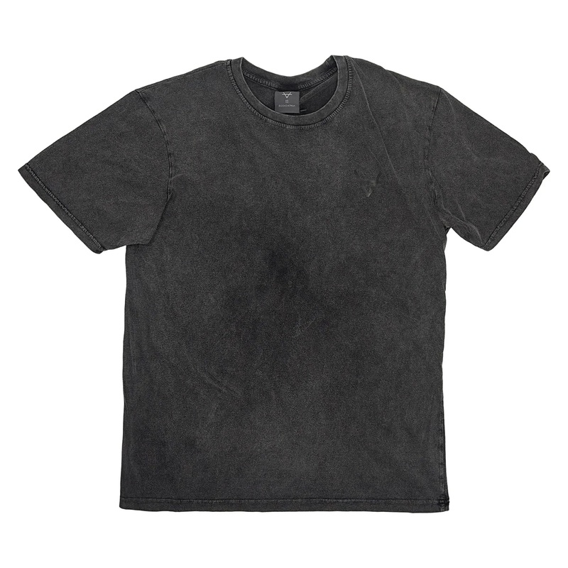 Oxen Unisex Washed T-Shirt|Black|S|M|L|XL
