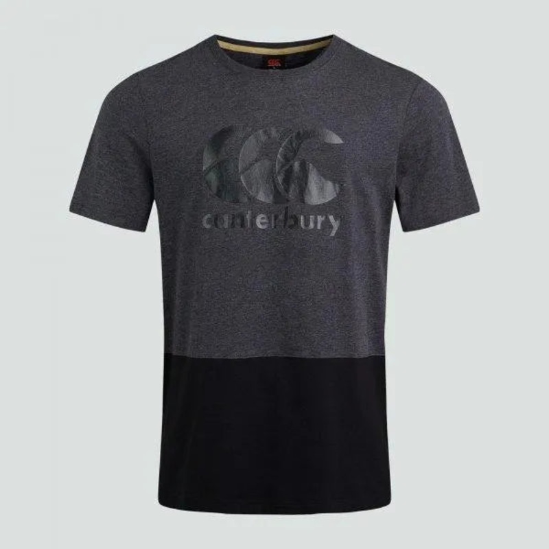 Canterbury Mens Colour Block Logo T-Shirt