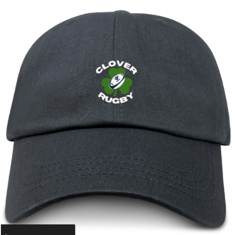 Clover Blue Eagles Rugby Adult Low-Profile Cotton Twill Dad Cap