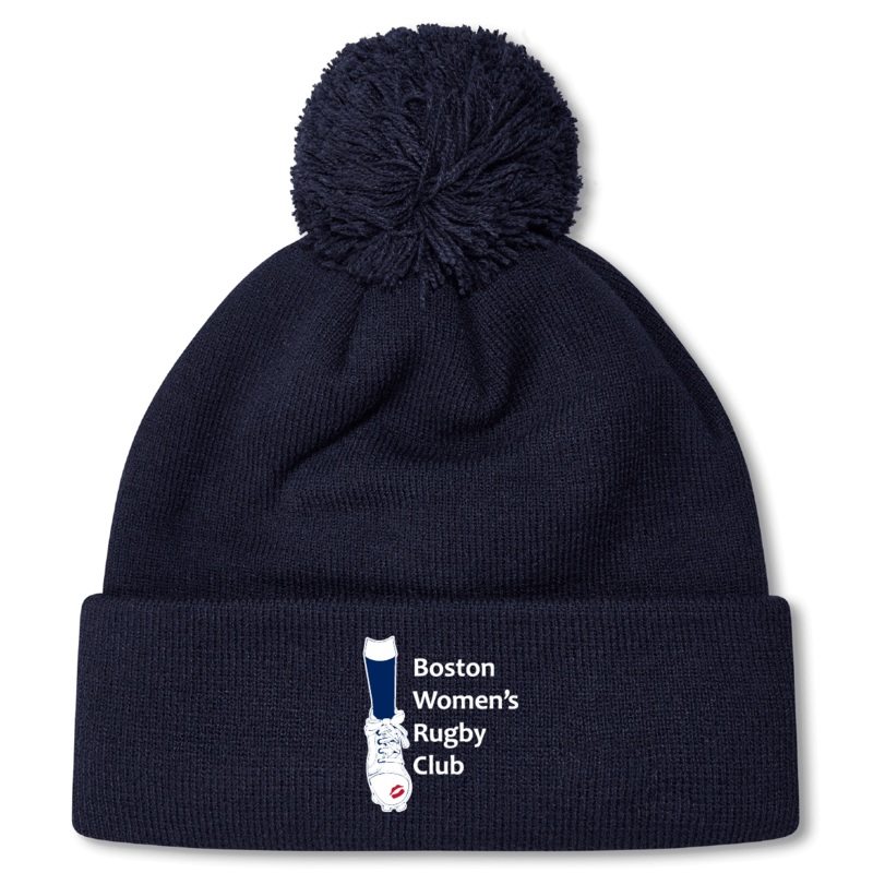 Boston Women’s RFC Pom Pom Beanie by Canterbury