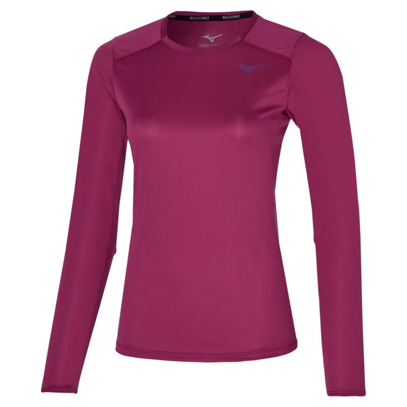 Mizuno Womens Two Loop 88 Gym T-Shirt – Magenta Haze