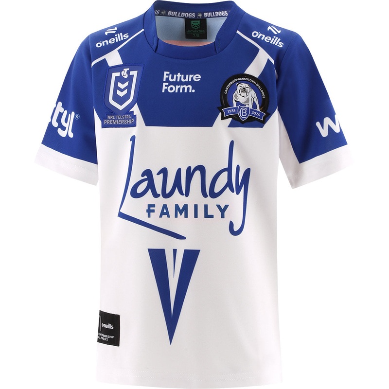 2025 Canterbury-Bulldogs Home Jersey – Kids