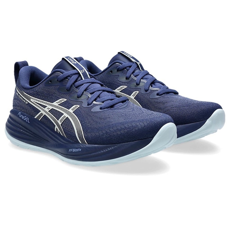 Asics Gel Cumulus 27 Running Shoes Women’s (Indigo Blue Cool Grey 401)