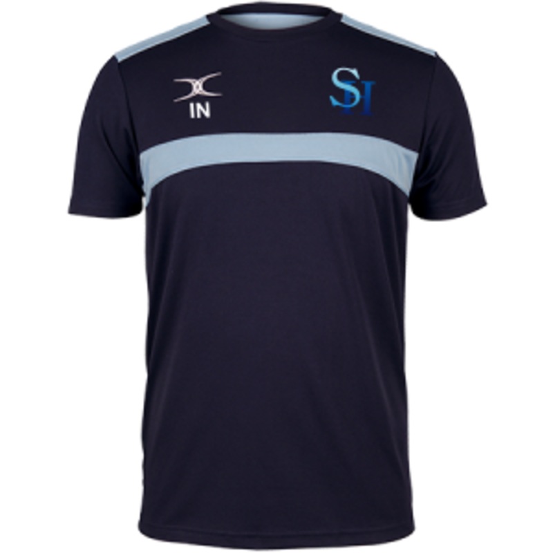 Lancaster Royal Grammar Sch Boarding Child’s Dark Navy / Sky Photon Tee School
