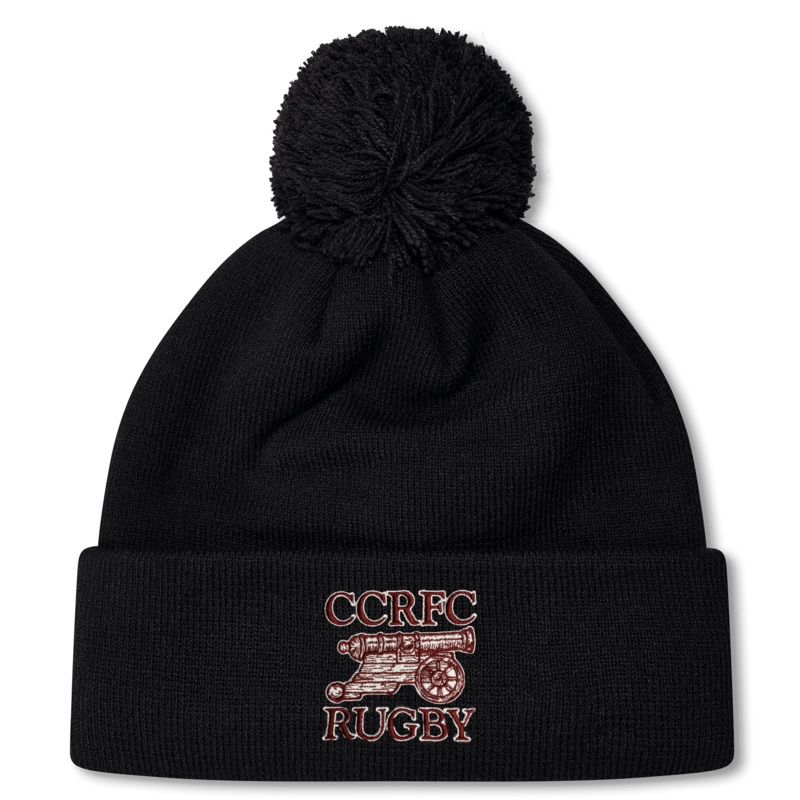 Concord Carlisle Rugby Pom Pom Beanie by Canterbury
