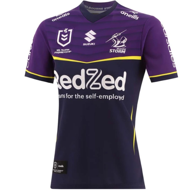 2025 Melbourne Storm Home Jersey – Ladies