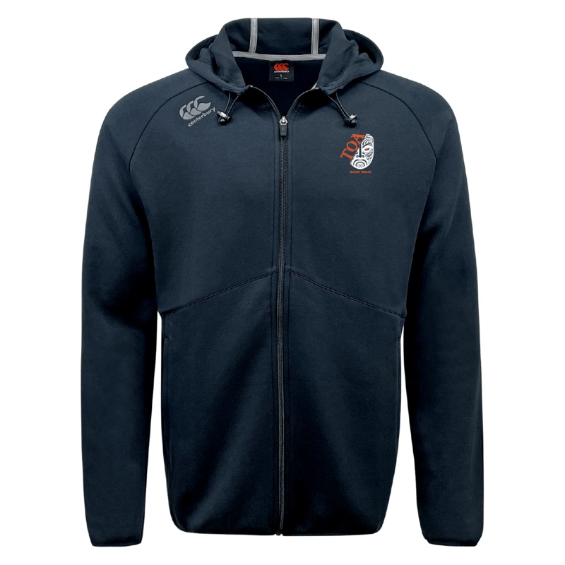 Toa Rugby Idaho Tempo Vapodri Full-Zip Hoodie by Canterbury