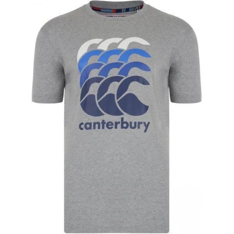 Canterbury Mens SS14 Classic Marl Graduated Print T-Shirt