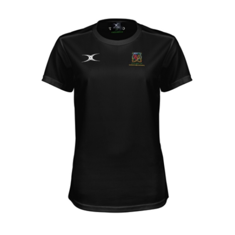 Gosfield School Netball Academy Only Senior Black Photon II SS Tee