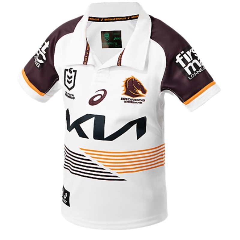2025 Brisbane Broncos Away Jersey – Kids