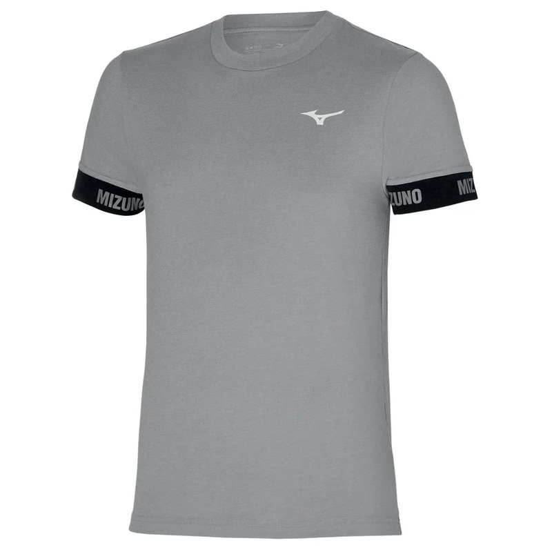 Mizuno Mens T-Shirt|Grey|S|M|L|XL