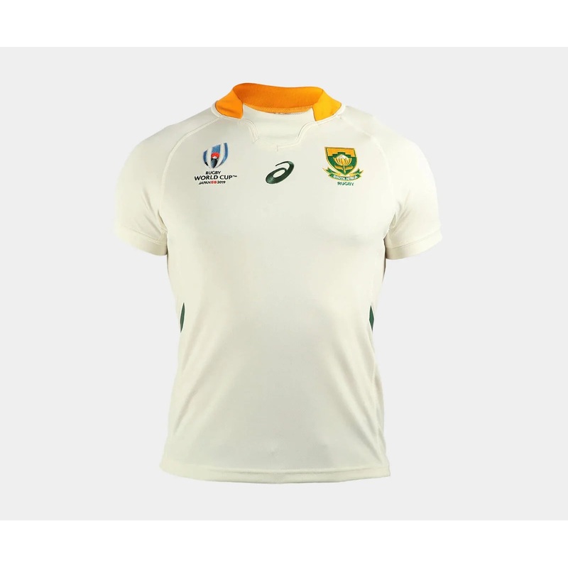ASICS South Africa Springboks RWC2019 Mens Away Rugby Shirt