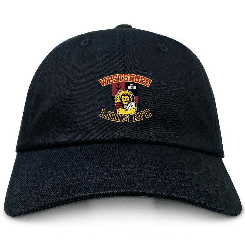 Westshore Lions Adult Low-Profile Cotton Twill Dad Cap
