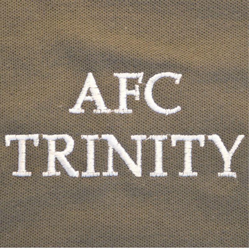 Embroidered Text Script|One Size