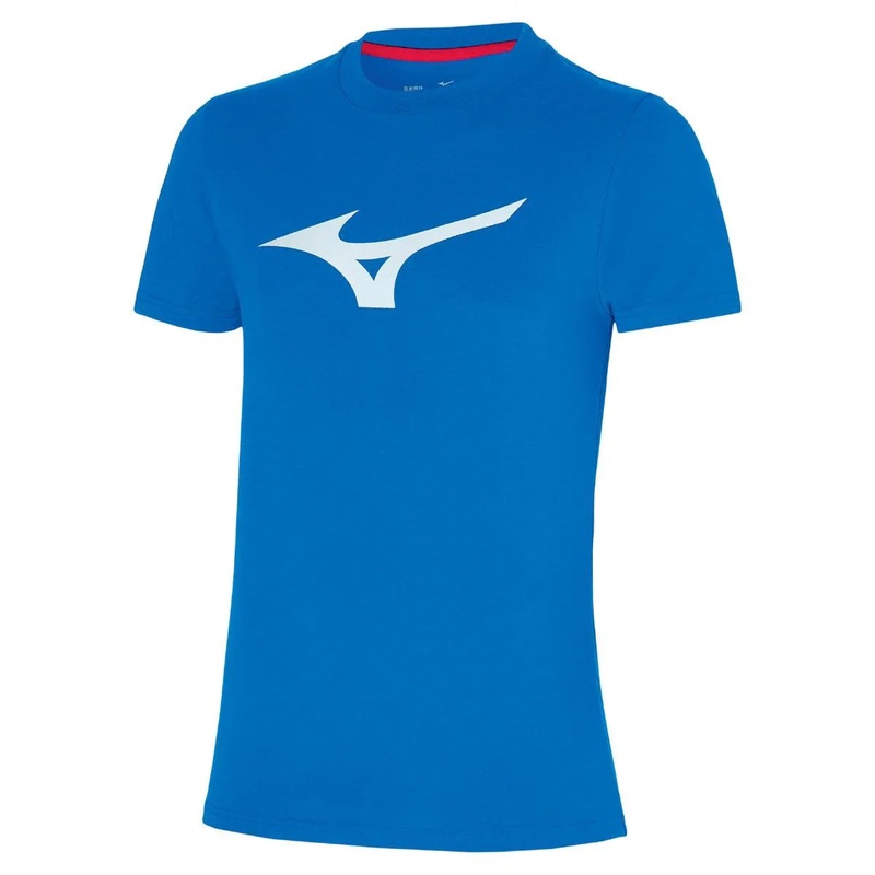 Mizuno Mens RB Logo T-Shirt|Blue|S|M|L|XL