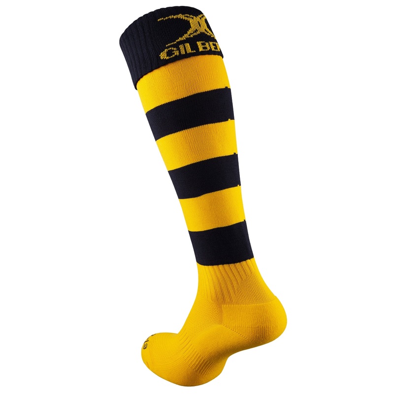 Kryten II Hoop Junior Socks|Amber/Black