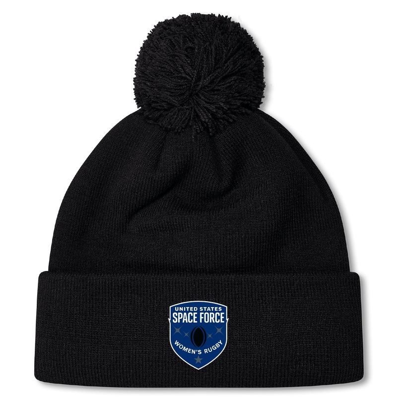 US Space Force Women’s Rugby Pom Pom Beanie by Canterbury