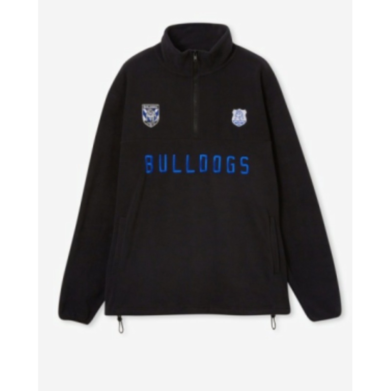 2025 Canterbury Bankstown Bulldogs 1/4 Zip Micro Fleece