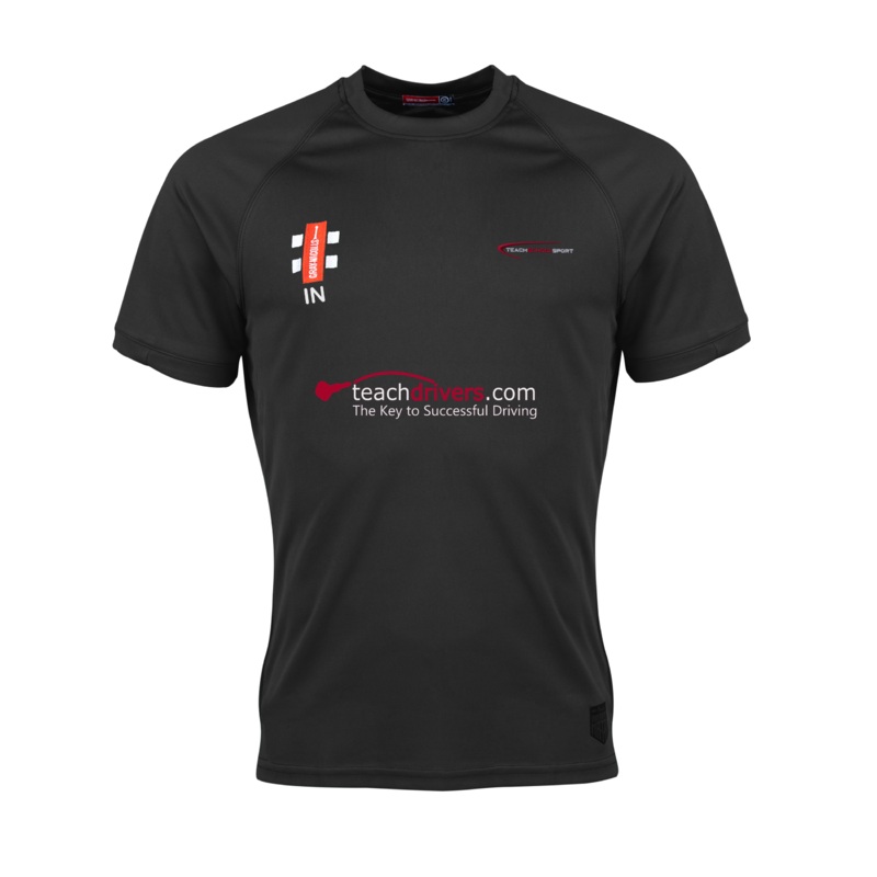 Teachschoolsport Senior’s Black Matrix V2 S/S Tee Shirt