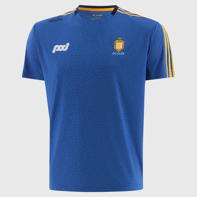 O’Neills Clare GAA Hydra 060 T-Shirt Kid’s (Royal Amber)