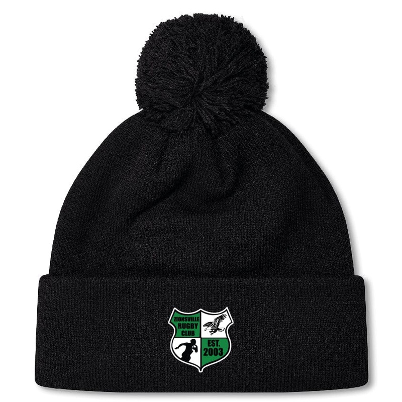 Zionsville Rugby Pom Pom Beanie by Canterbury