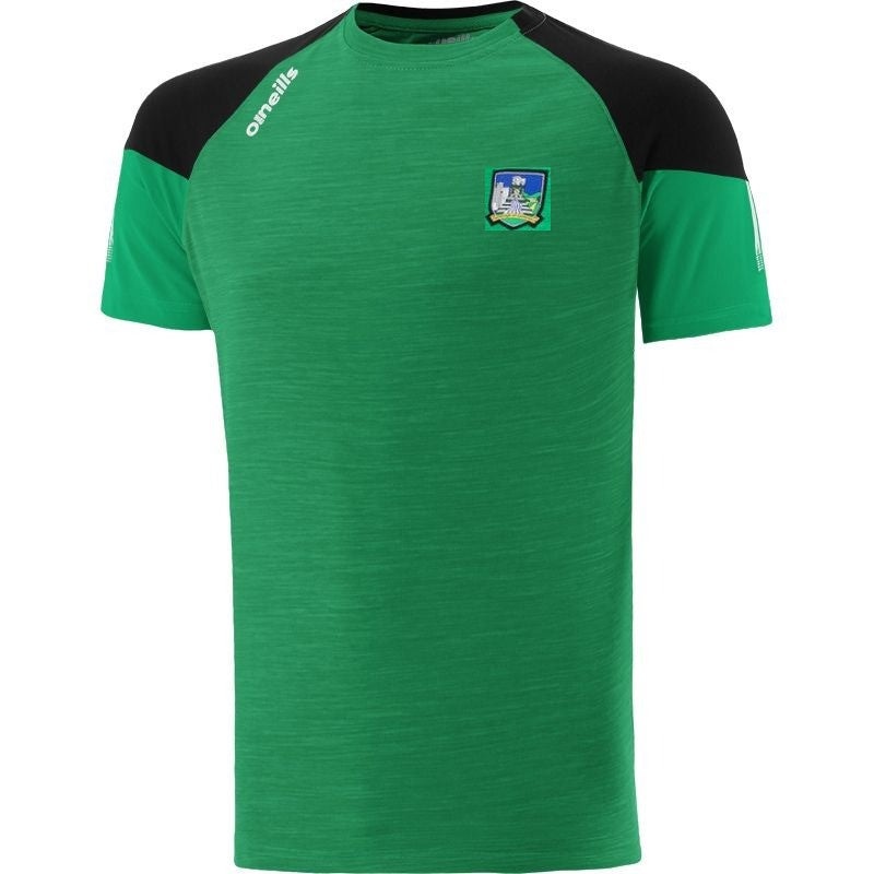 O’Neills Limerick GAA Oslo T-Shirt Men’s (Black Green)