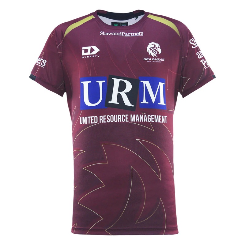 2025 Manly-Warringah Sea Eagles Training Shirt Kids (Maroon)