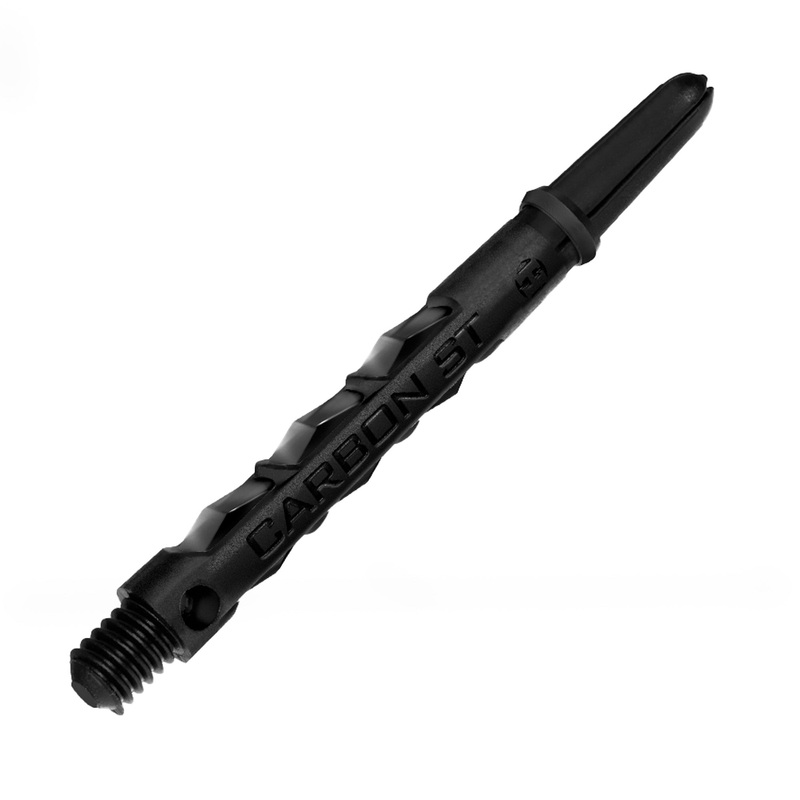 Carbon ST Darts Shafts|Black|Short|Midi|Medium